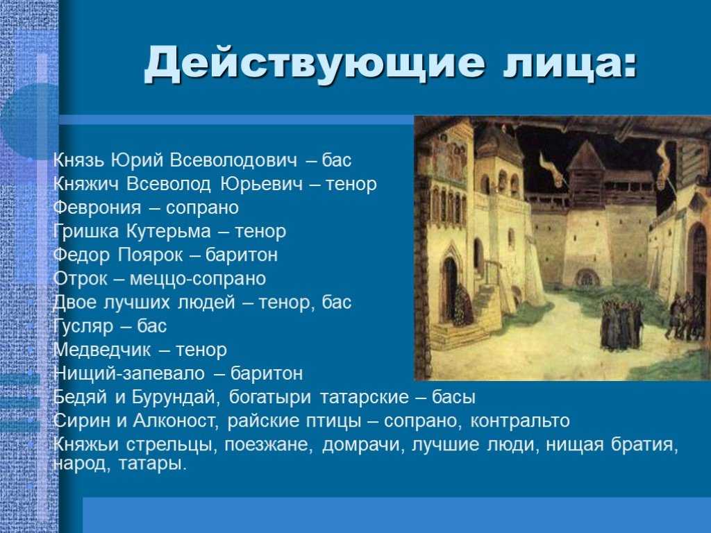 Краткое содержание о невидимом граде. Сказание о невидимом граде Китеже. Опера Римского Корсакова о Китеж граде. Римский Корсаков Сказание о невидимом граде Китеже. Опера Сказание о невидимом граде Китеже сообщение.