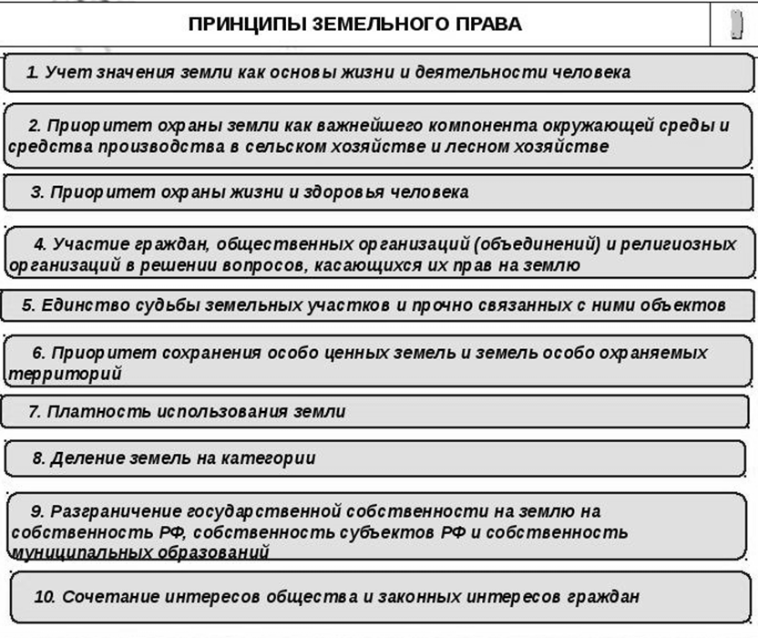 Земельное право в таблицах и схемах