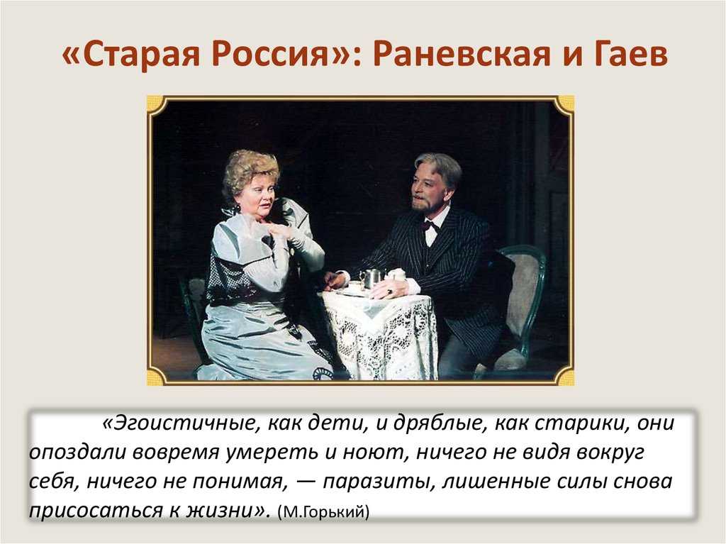 Система образов в пьесе чехова вишневый сад