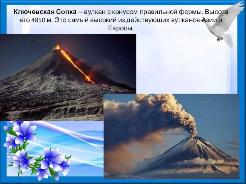 Доклад-сообщение вулканы россии 5 класс