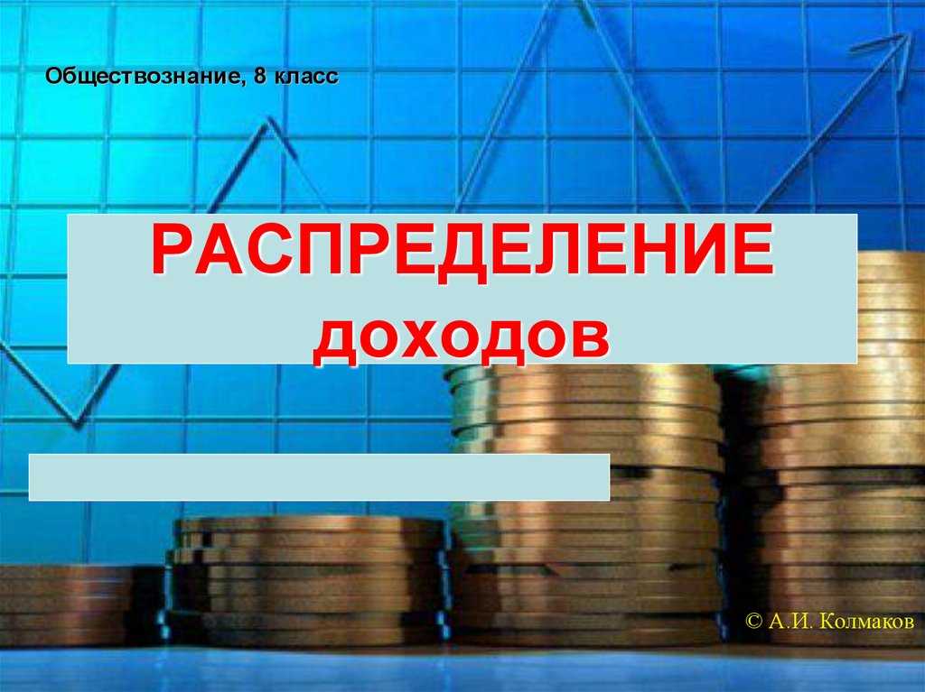 Тест по обществознанию распределение доходов для 8 класса