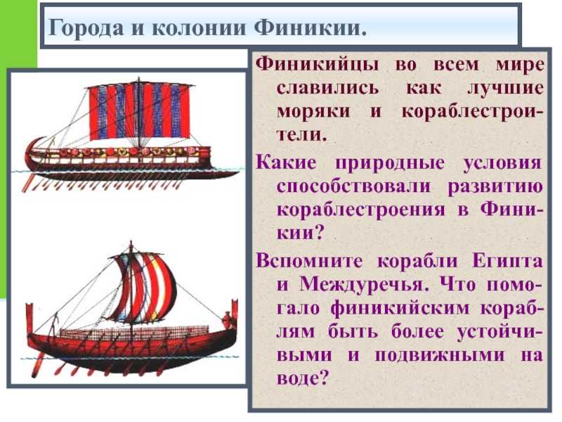Финикийские мореплаватели - открытия и интересные факты о путешествиях