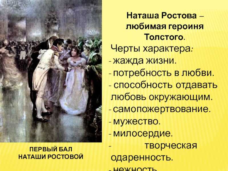 Сочинение наташа ростова в романе война и мир (образ и характеристика)