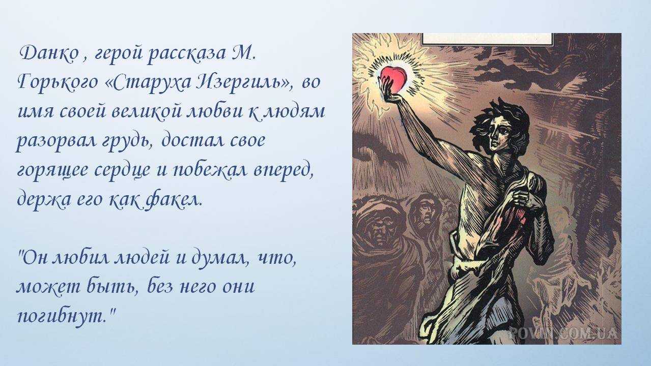 Характеристика данко
