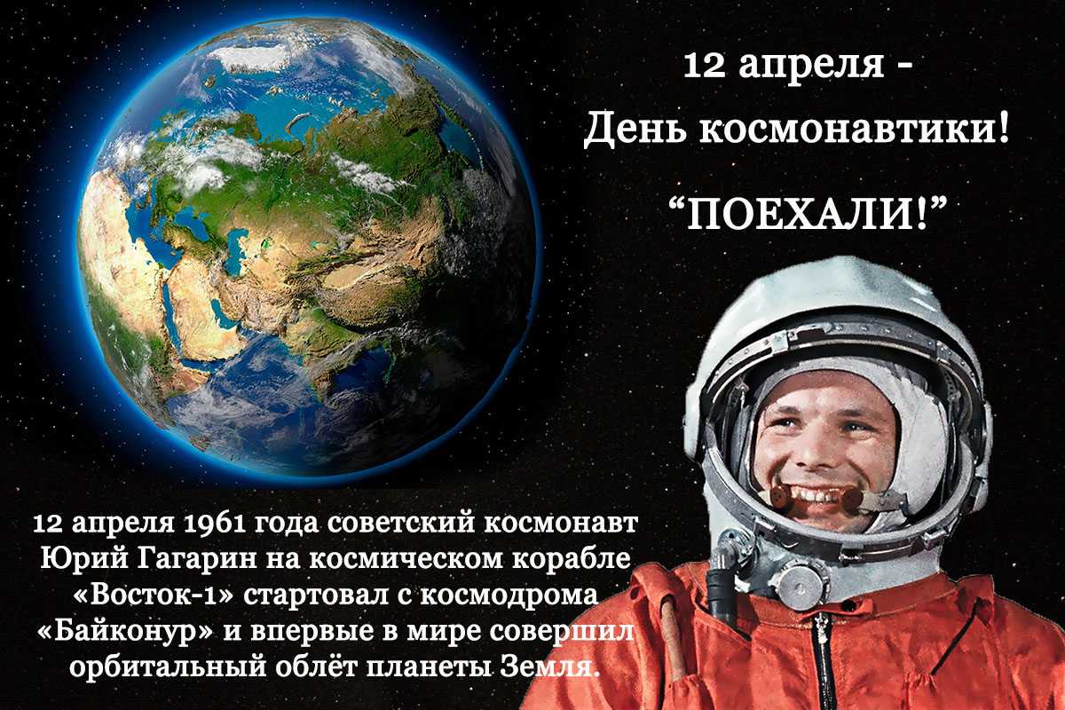 Сочинение на тему : первый полет человека в космос