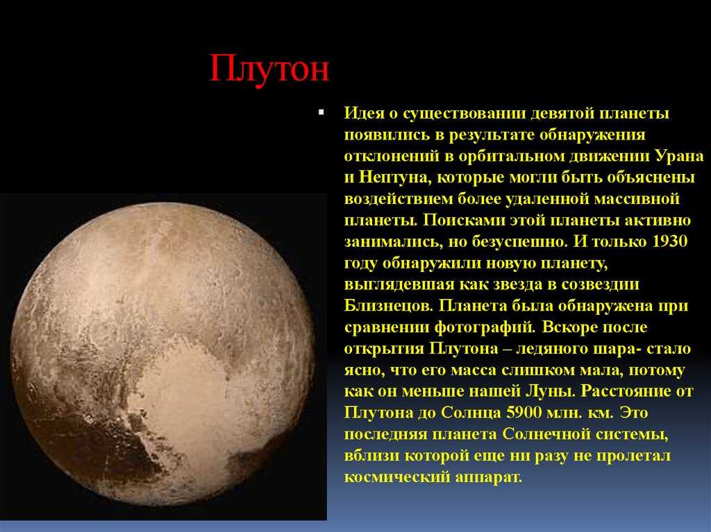 Кто открыл плутон