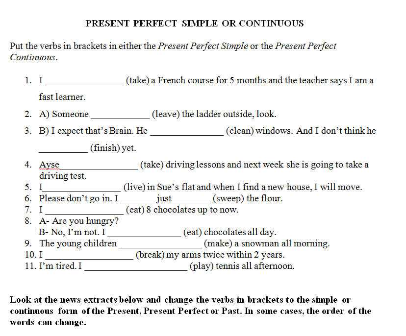 Present simple и present continuous