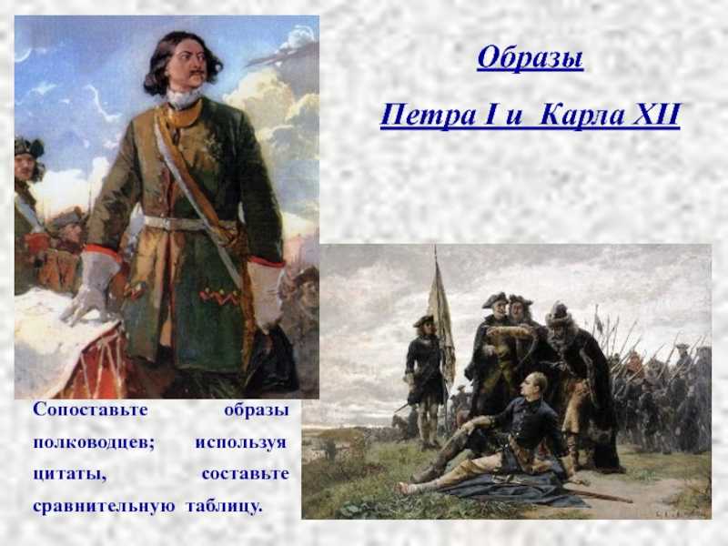 Образ и характеристика петра i в поэме «полтава»