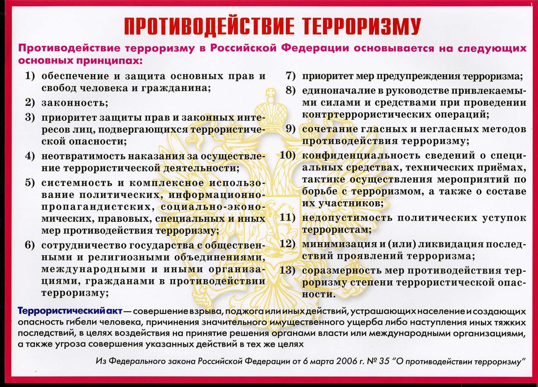Всего 50 тестовых вопросов по теме Терроризм для 9 класса, с ответами Тесты для подготовки к контрольным и зачётным работам в школе по ОБЖ