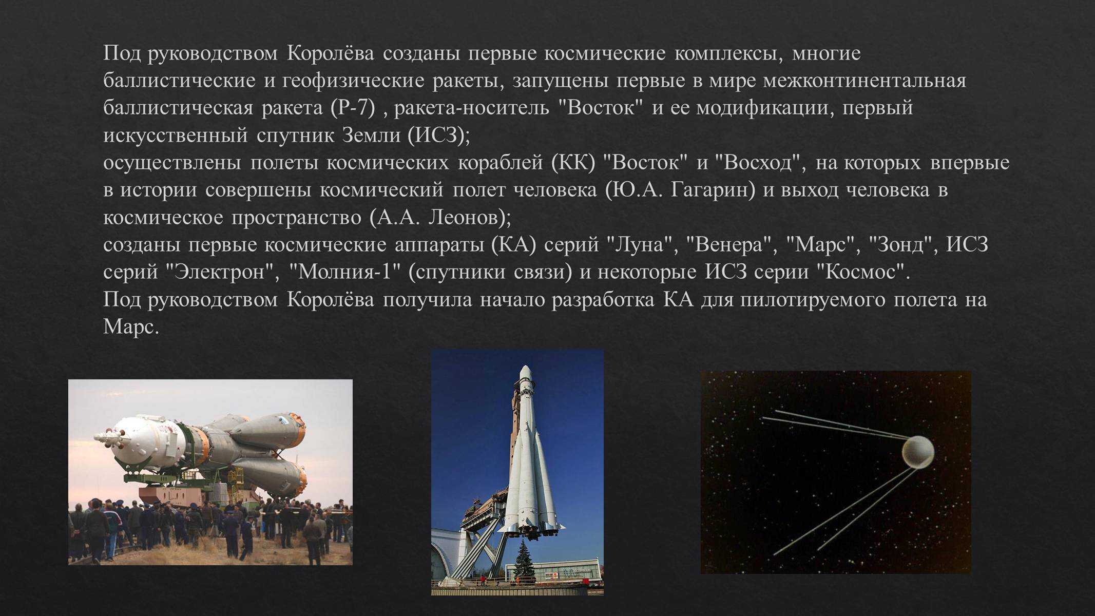 Покорители космоса — люди, которые осваивали космическое пространство