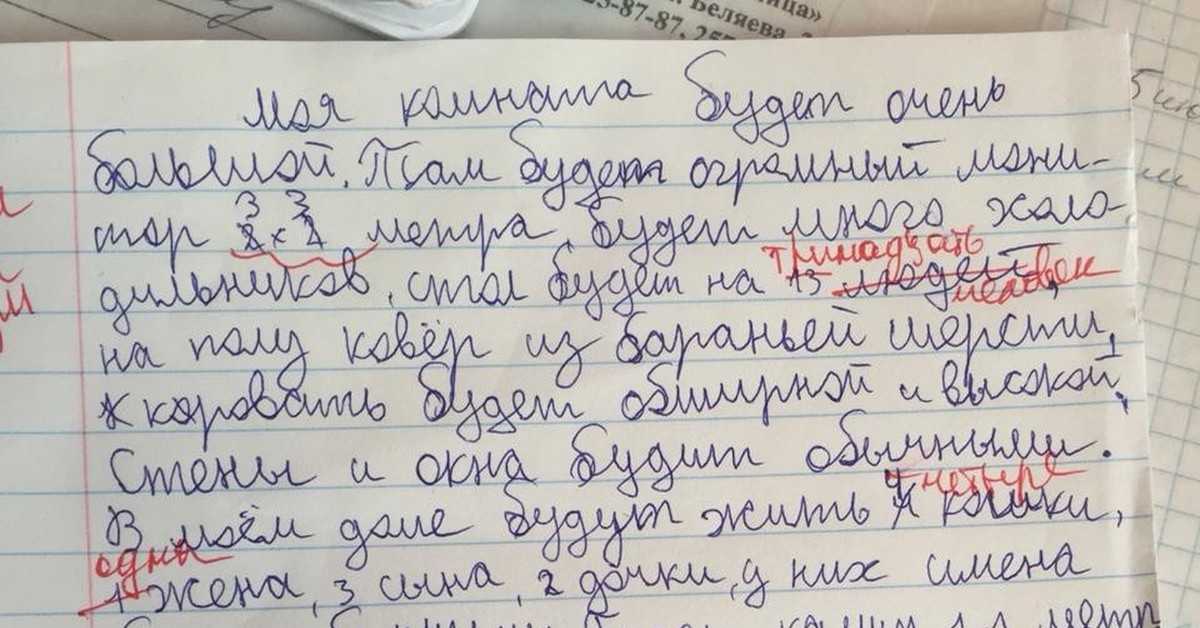 Сочинение на тему моя квартира (описание)