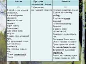 Анализ «евгений онегин» пушкин