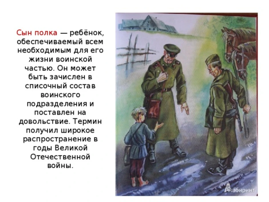 Замечательное анализ произведения катаева сын полка