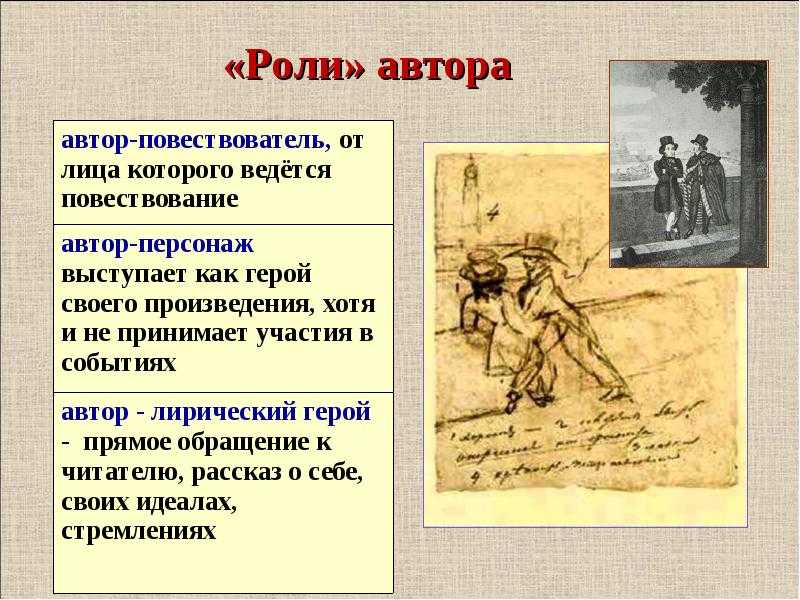 Образ автора в романе евгений онегин – итоговые сочинения