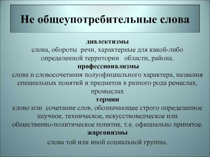 Тест по русскому языку лексика. группы слов: профессионализмы, диалектизмы 6 класс