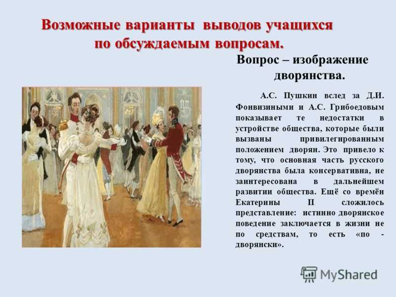 Как изображена москва в 7 главе онегина. Дворянства 19 века в Евгении Онегин.