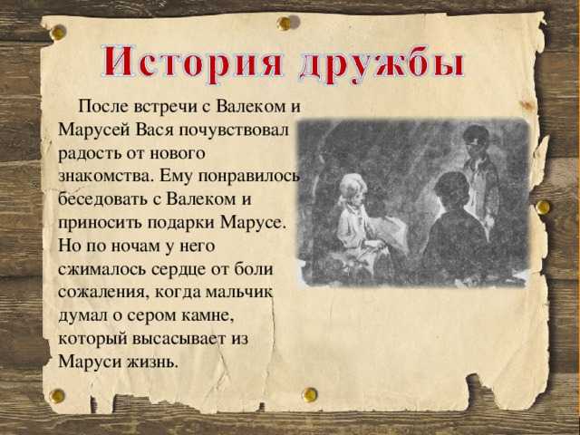 К сегодняшнему уроку твоя одноклассница составила план пересказ рассказа короленко в дурном обществе