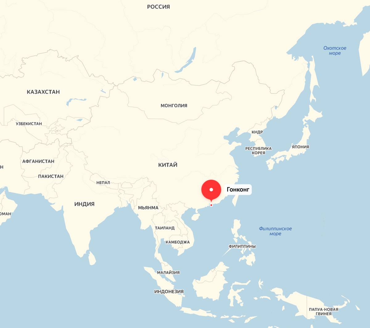 Тайвань и тайланд разница между ними. Гонконг на карте Китая на русском языке. Карта Гонконга на карте Китая.