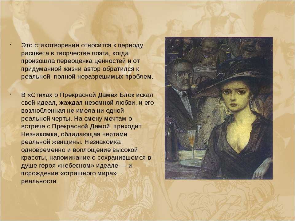 Сочинение на тему «женские образы в произведениях а.а. блока»