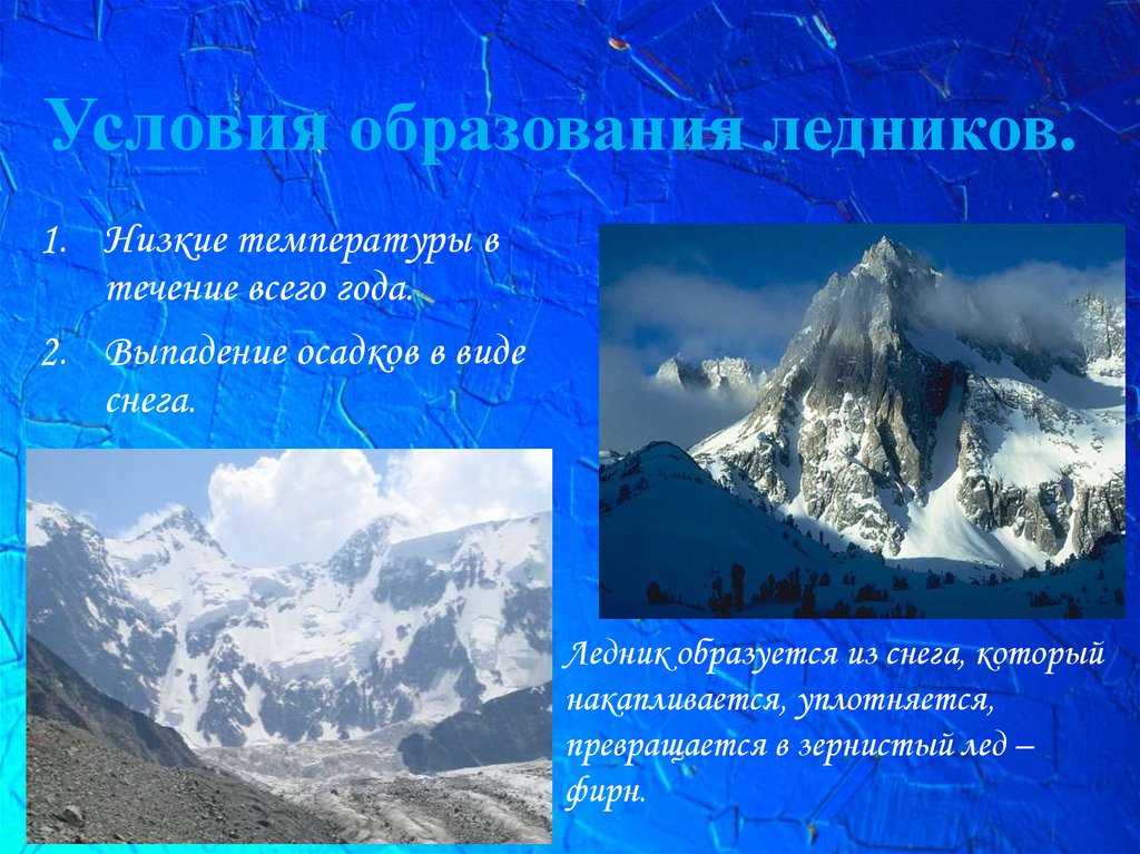 Презентация такие разные ледники, 6 класс  доклад, проект