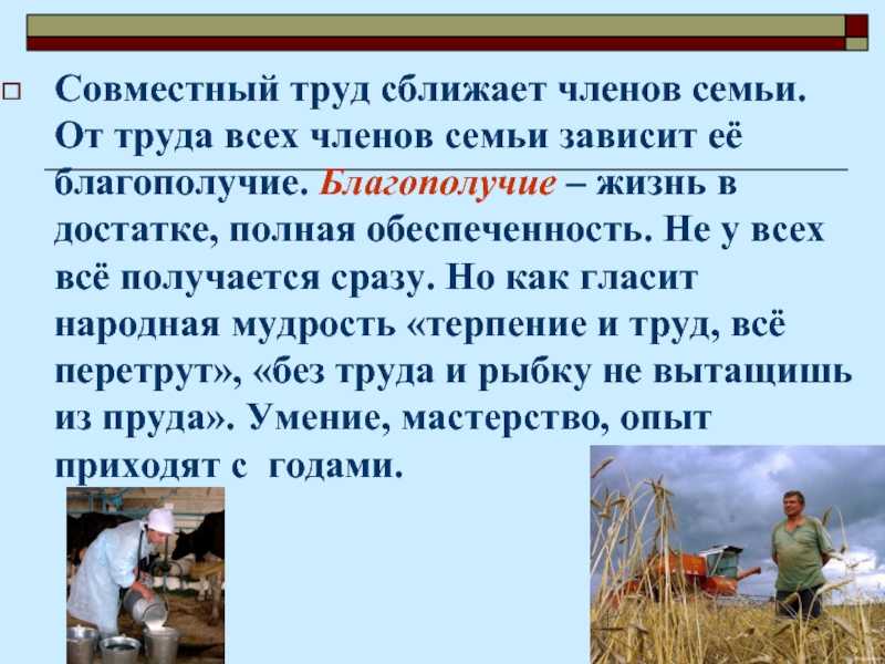 Роль труда в хозяйстве. Проект труд в моей семье. Сочинение труд в моей семье. Рассказ о труде. Рассказы про труд в семье.