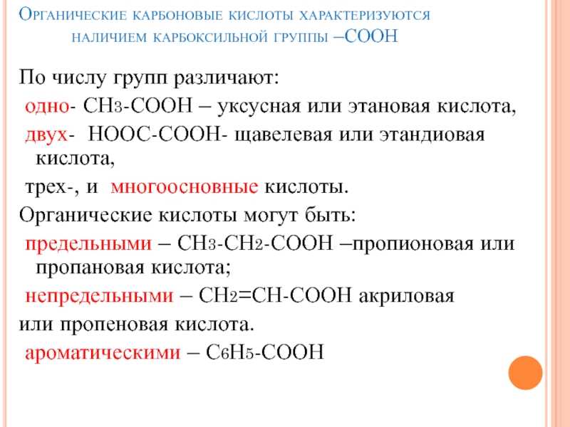 Тест по карбоновым кислотам егэ