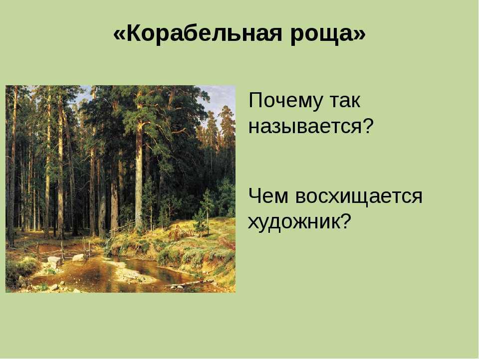 «зимний лес» − сочинение по картине и. шишкина