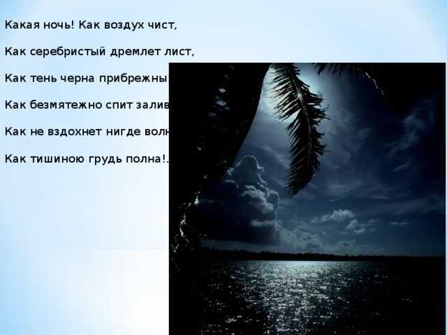 Анализ стихов фета о природе — от земли до неба