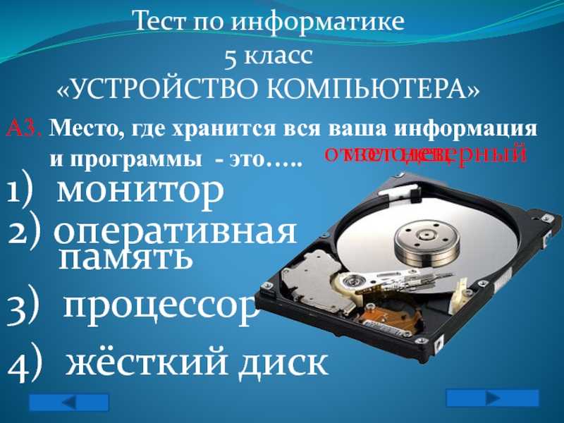 Ответы на тест 2 по информатике 7 класс (босова л.л.)