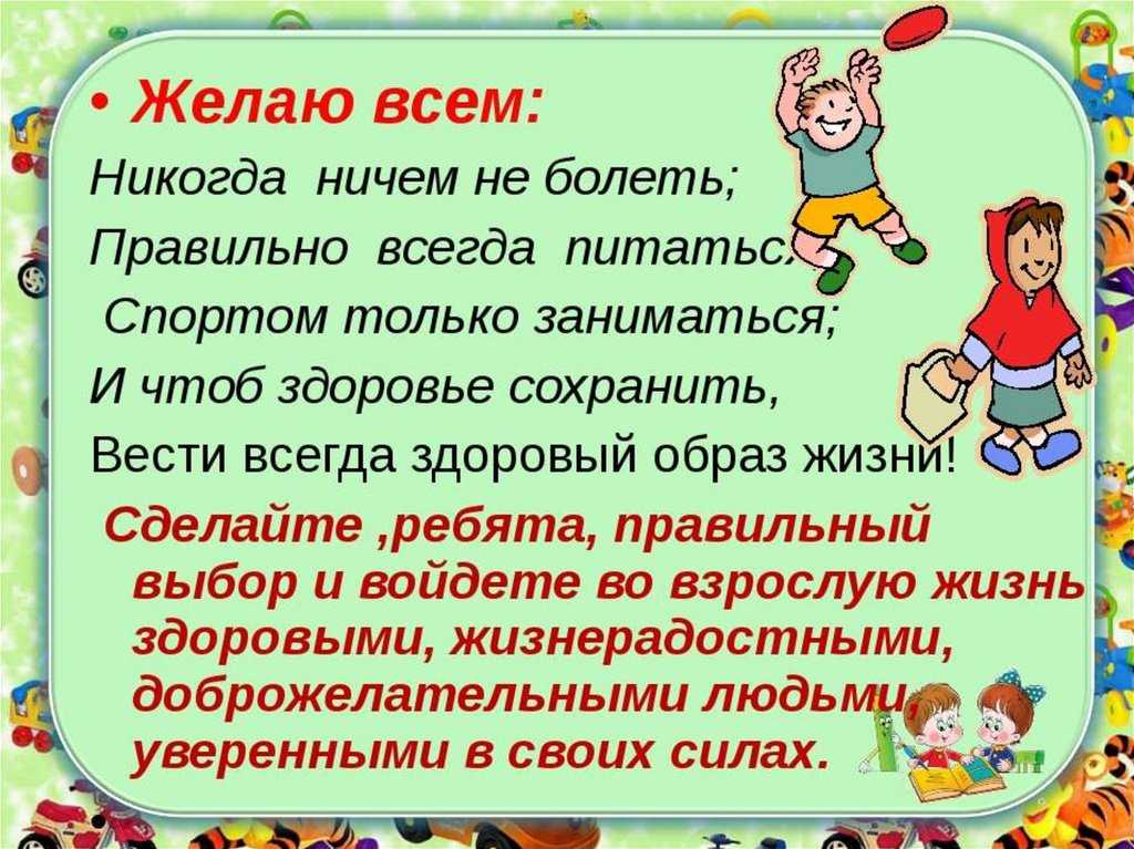 Зож в подростковом возрасте презентация