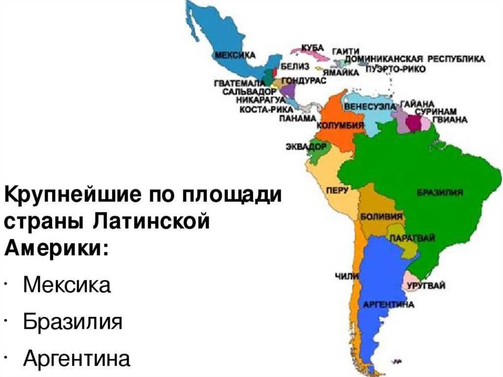 Латинская америка география 7 класс презентация